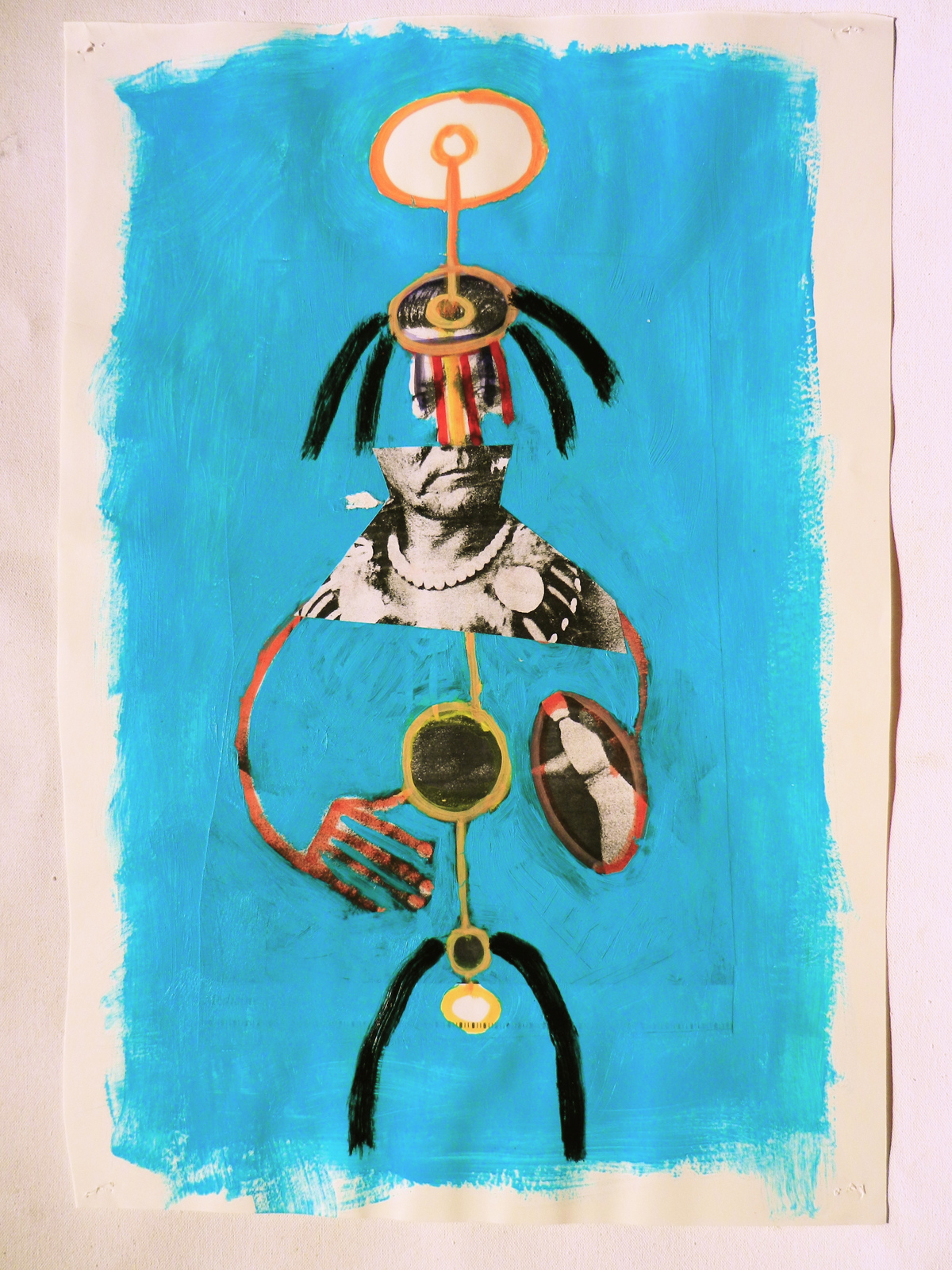 Native With Tomahawk